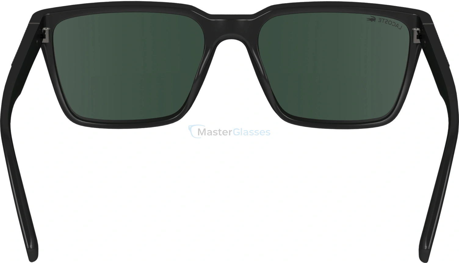   LACOSTE L6011S 1,  BLACK, SOLID GREEN