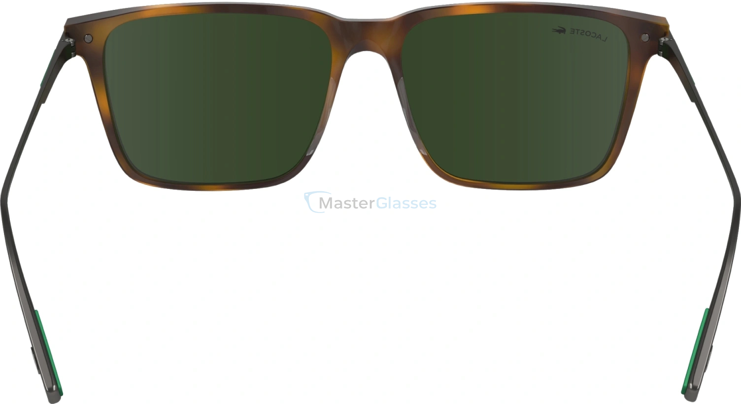   LACOSTE L6017S 214,  HAVANA, SOLID GREEN