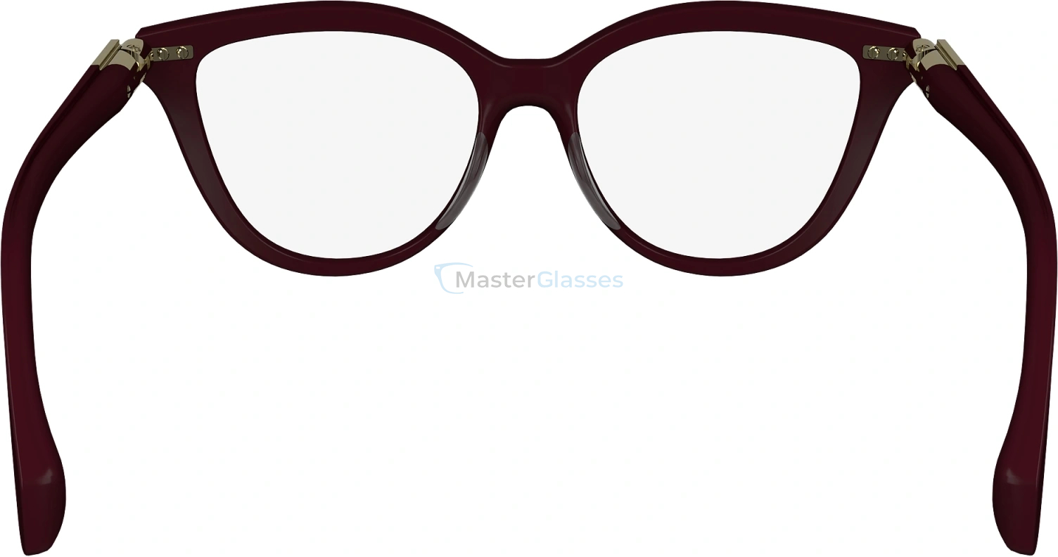  SALVATORE FERRAGAMO SF2974 601,  BURGUNDY, CLEAR
