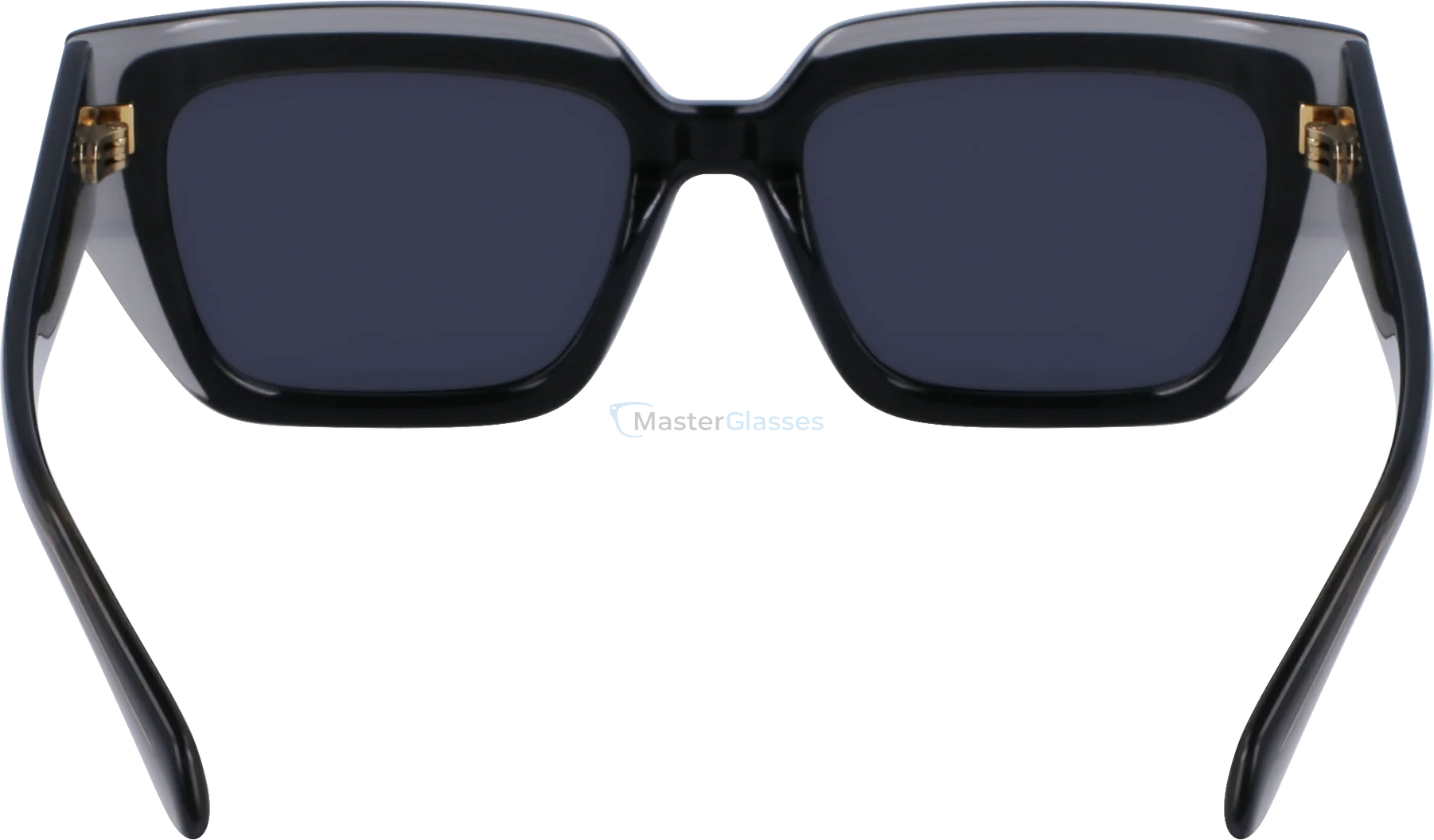  SALVATORE FERRAGAMO SF2002S 24,  TRANSPARENT GREY/BLACK, SOLID GREY