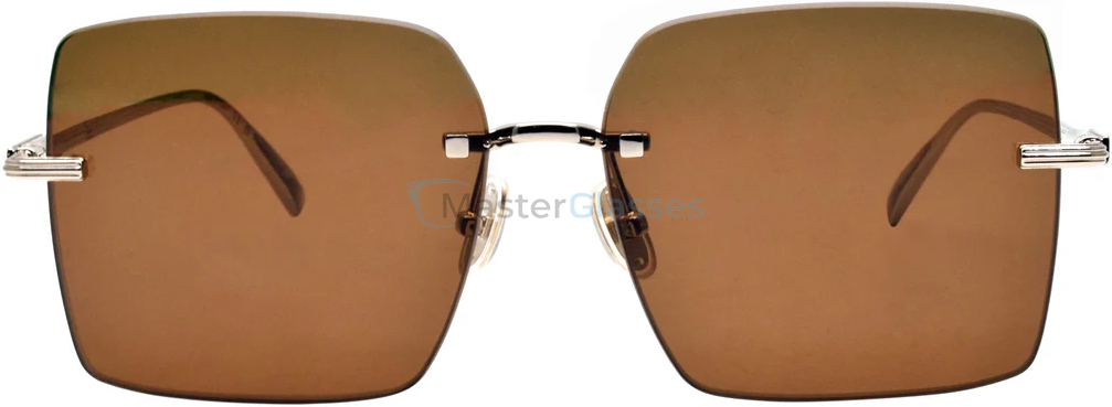   SALVATORE FERRAGAMO SF311S 745,  GOLD/BROWN, SOLID BROWN