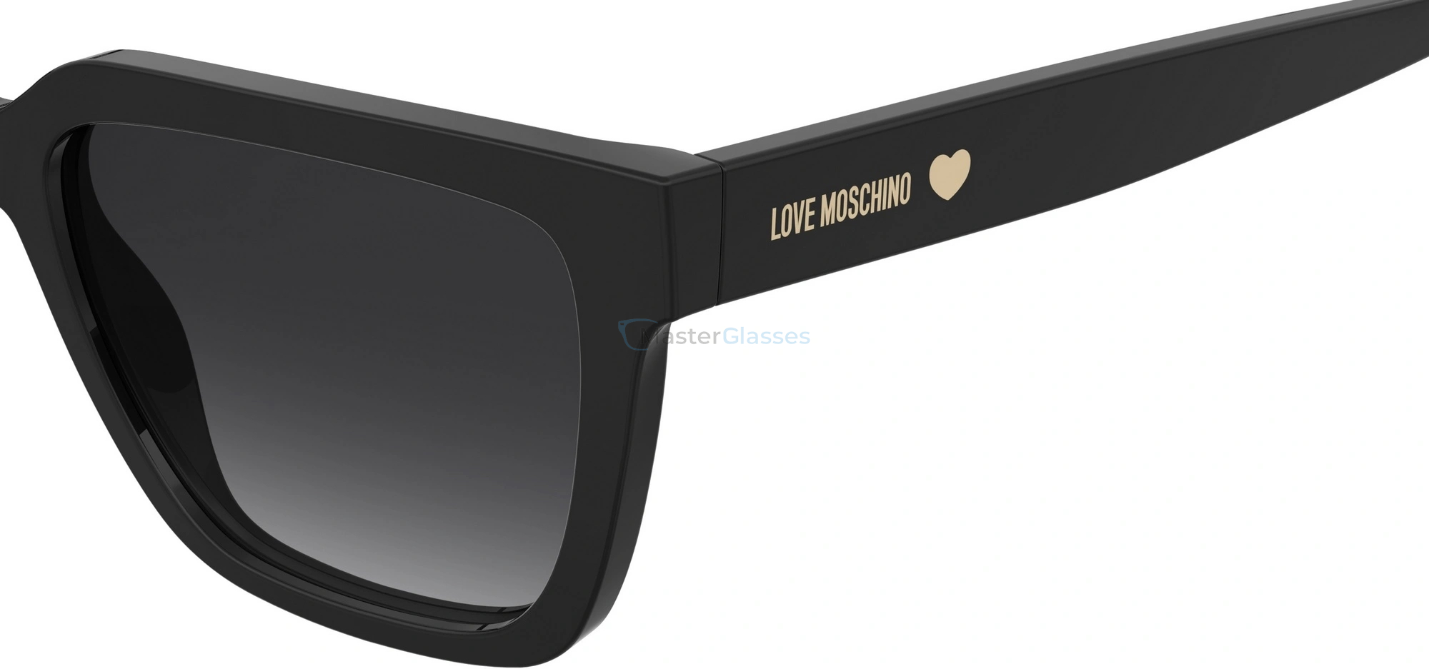   MOSCHINO LOVE MOL087/S 807 BLACK