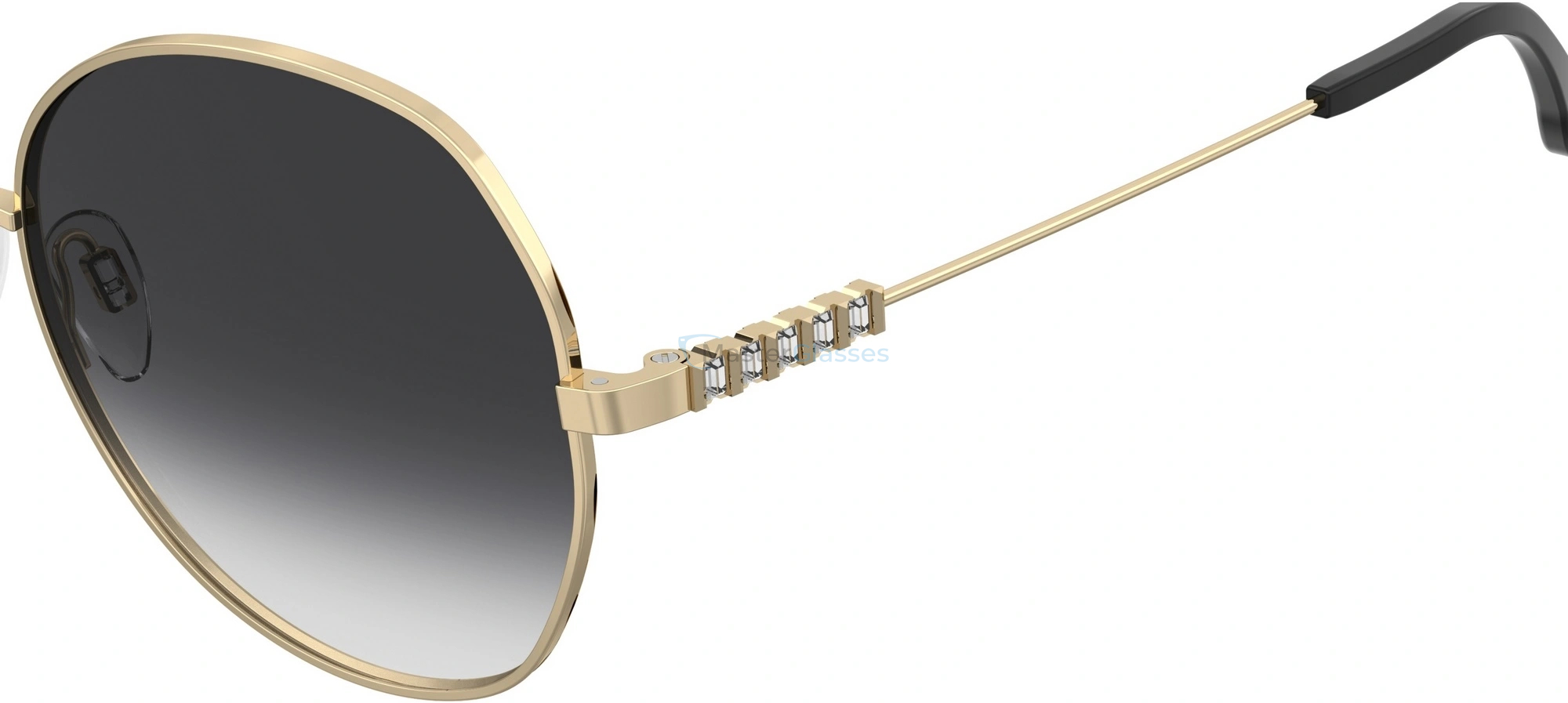   PIERRE CARDIN P.C. 8919/S RHL GOLD BLACK_
