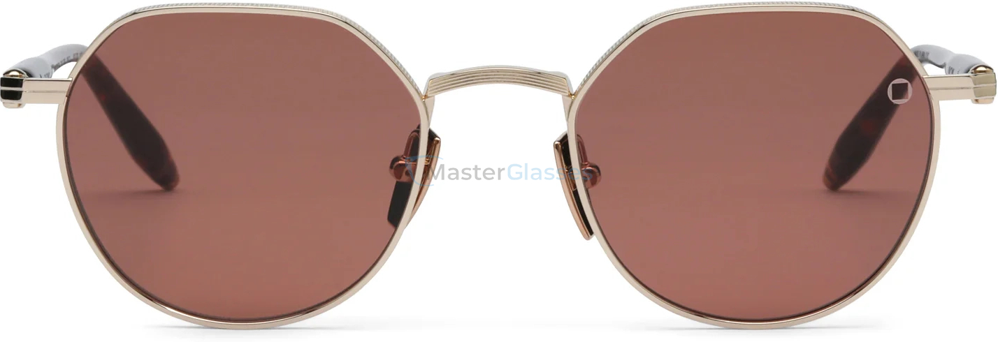  AKONI THEMIS GLD - TRT,  12k Gold, Brandy Lenses