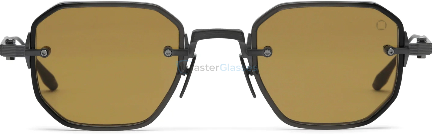   AKONI JUNO-TWO BLK - BLK,  Crystal Black - Black Iron, Senape Lenses