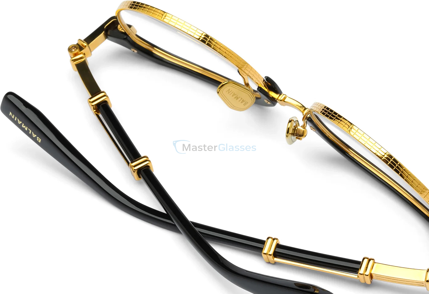  BALMAIN ADMIRAL BLK - GLD,  Black - 18k Gold, CLEAR