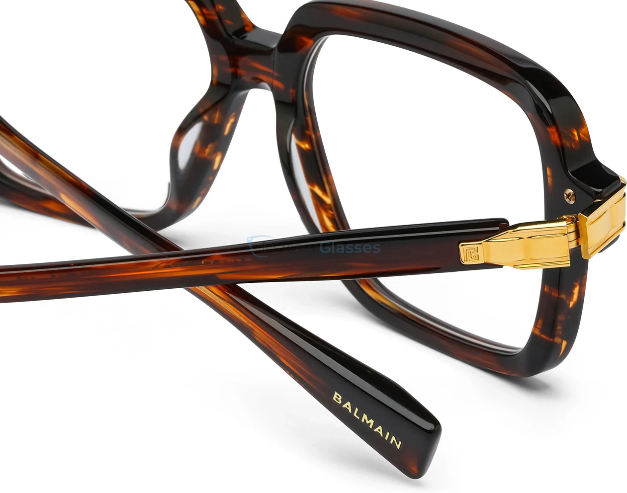  BALMAIN FRAN?OISE BRN - GLD,  Brown Swirl - 18k Gold, CLEAR