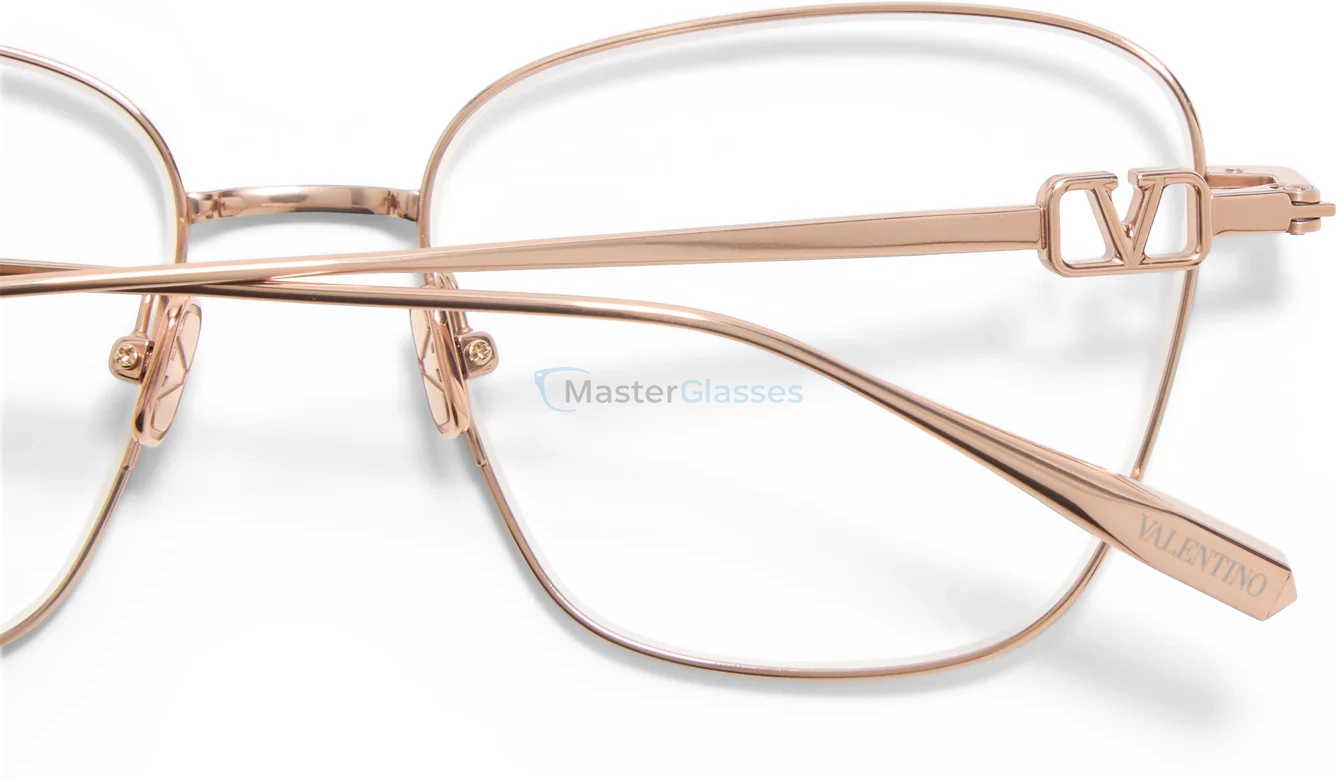  VALENTINO VLOGO SIGN II RSE,  Rose Gold, CLEAR