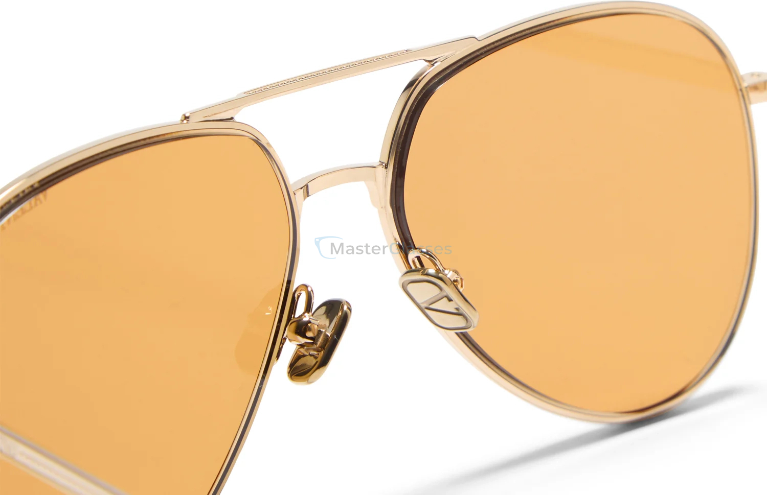   VALENTINO VLS-172 GLD - IVR,  V-Light Gold - Ivory, Amber Lenses