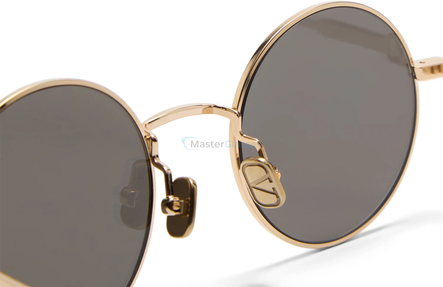   VALENTINO VLS-173 GLD - BLK,  V-Light Gold - Black, Mirror Silver Lenses