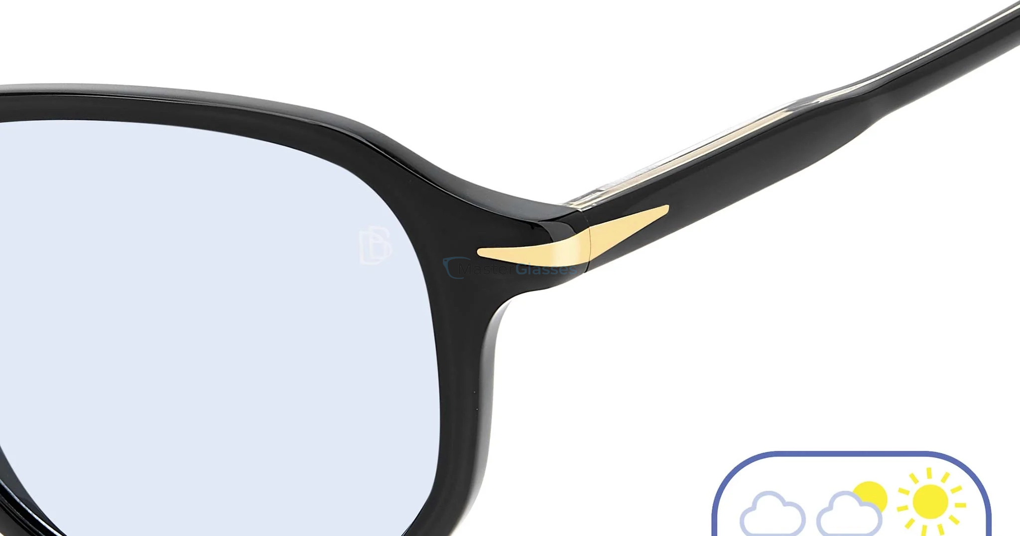   () DAVID BECKHAM DB 1140/S 807 Black