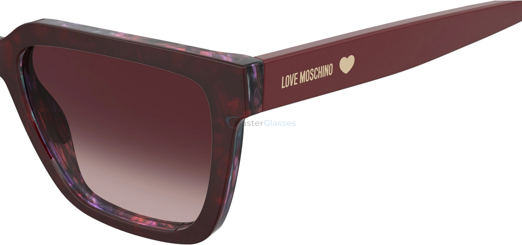   MOSCHINO LOVE MOL087/S LHF Burgundy_