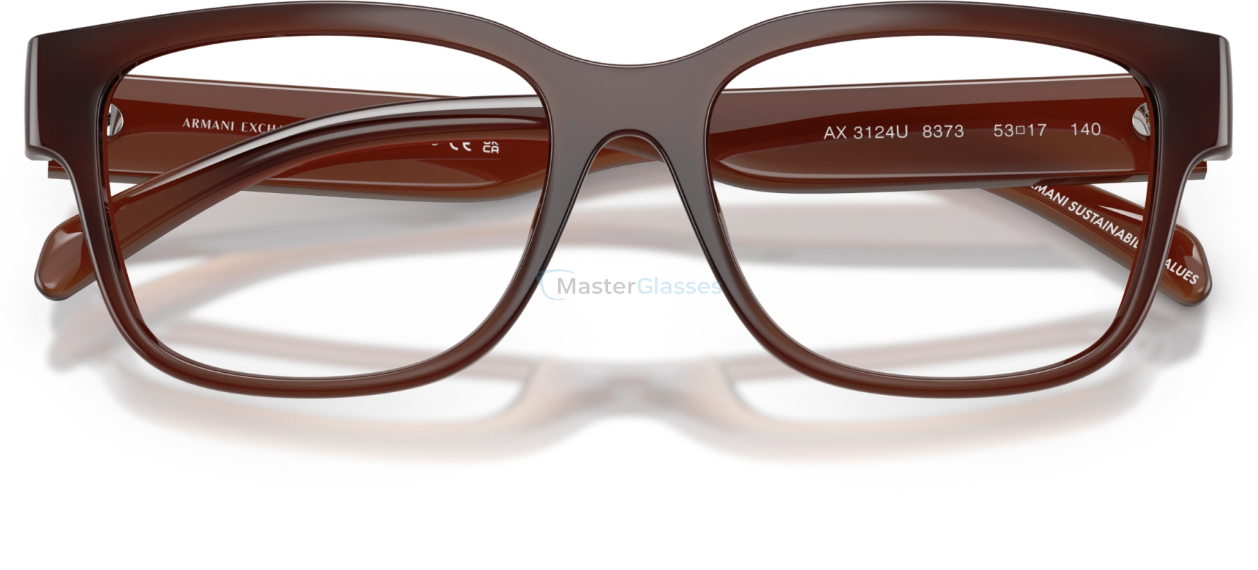  Armani Exchange AX3124U 8373 Brown