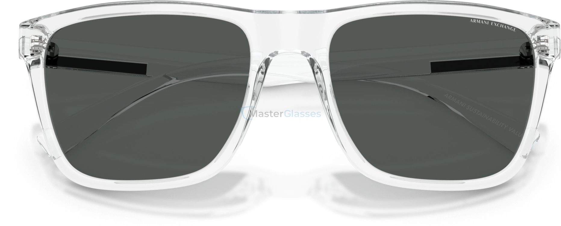   Armani Exchange AX4080S 823587 Transparent