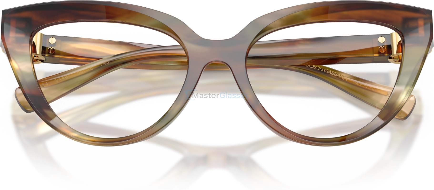  Dolce & Gabbana DG3414 3446 Brown