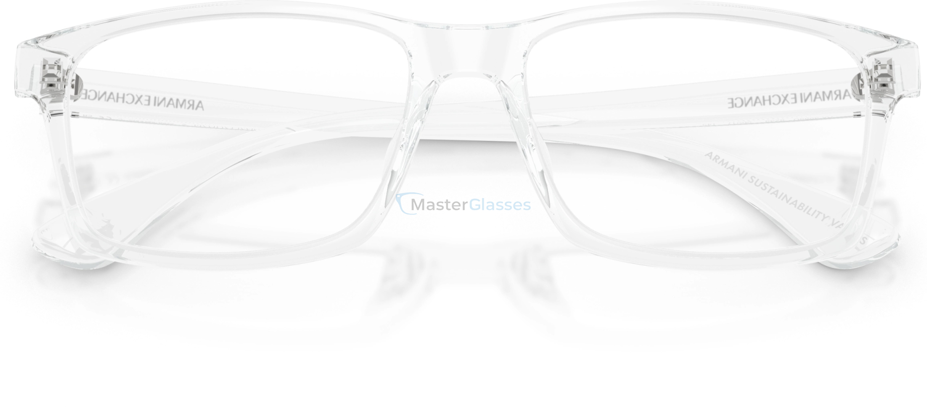  Armani Exchange AX3083U 8235 Transparent