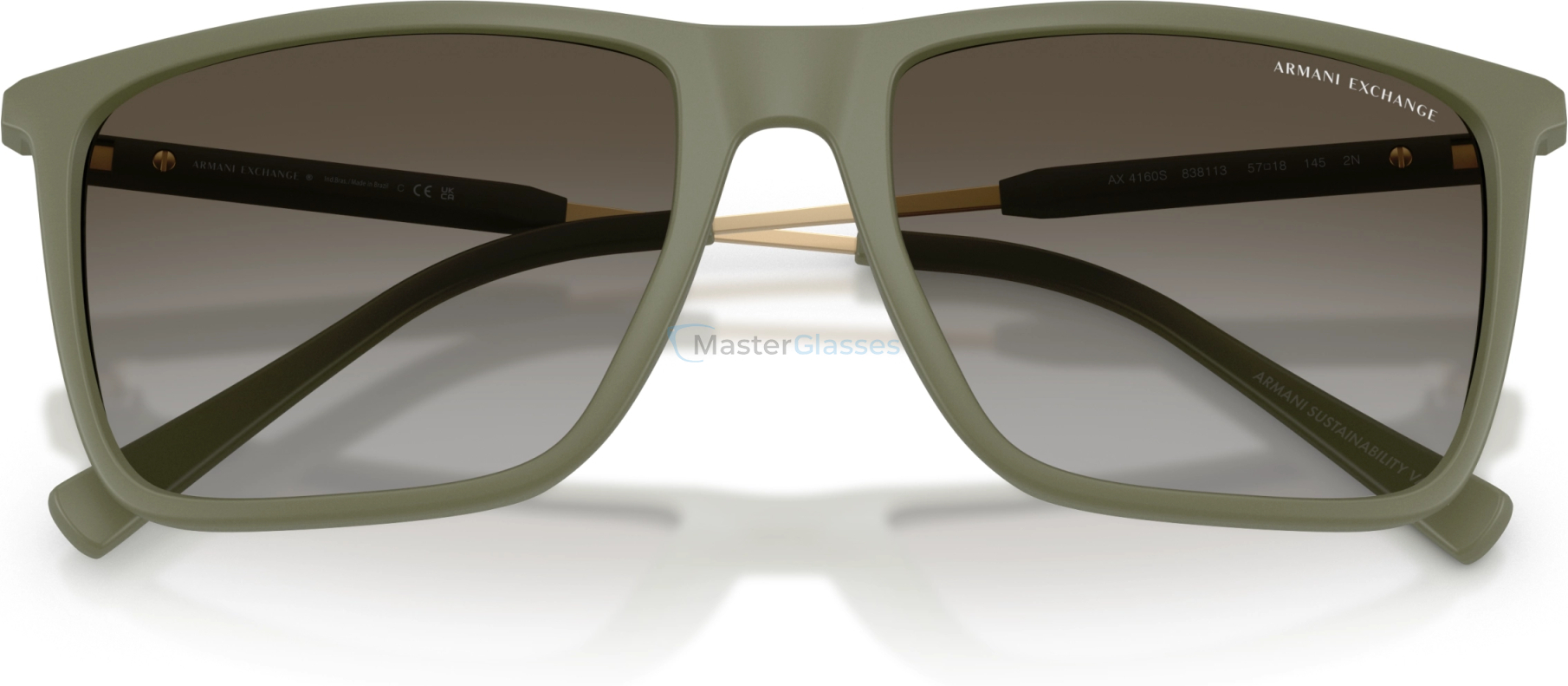   Armani Exchange AX4160S 838113 Green