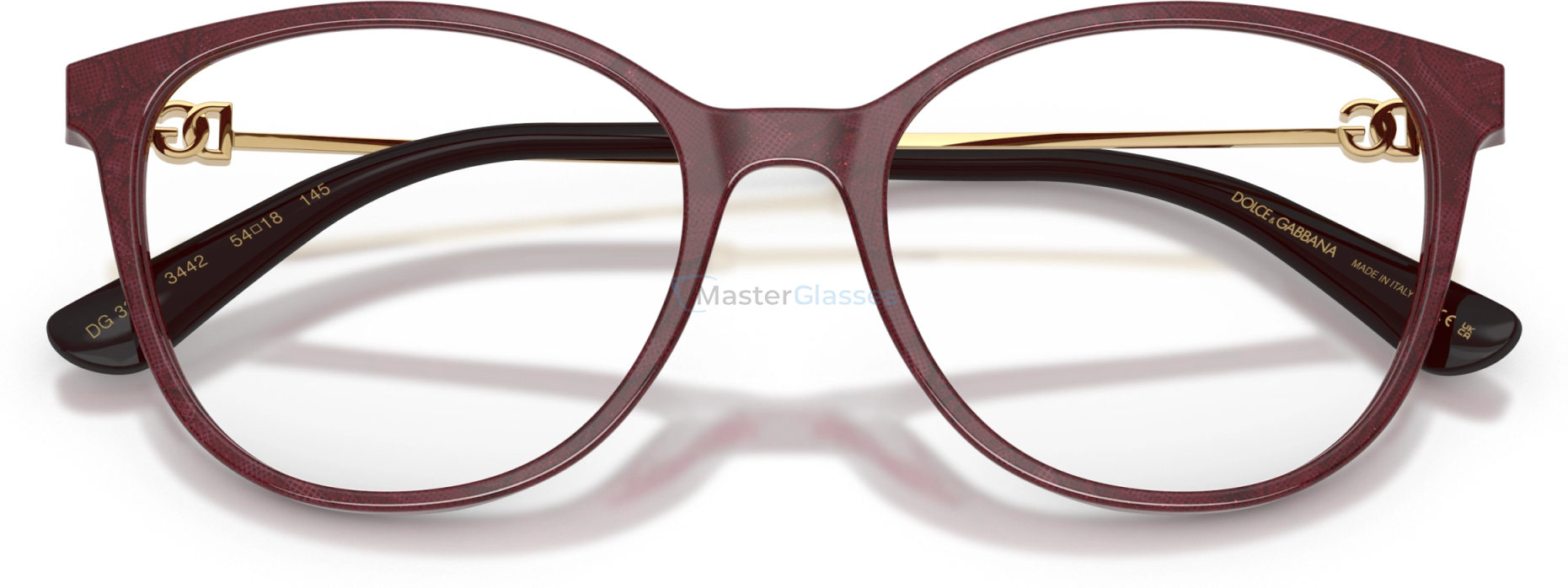  Dolce & Gabbana DG3363 3442 Bordeaux