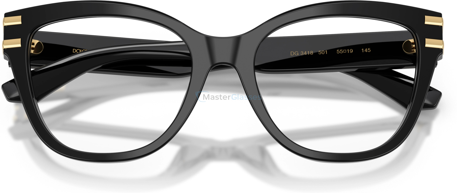  Dolce & Gabbana DG3418 501 Black