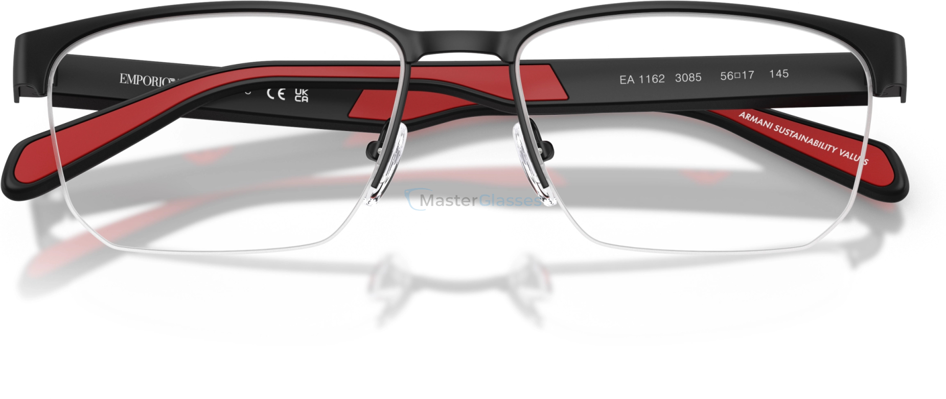  Emporio Armani EA1162 3085 Black
