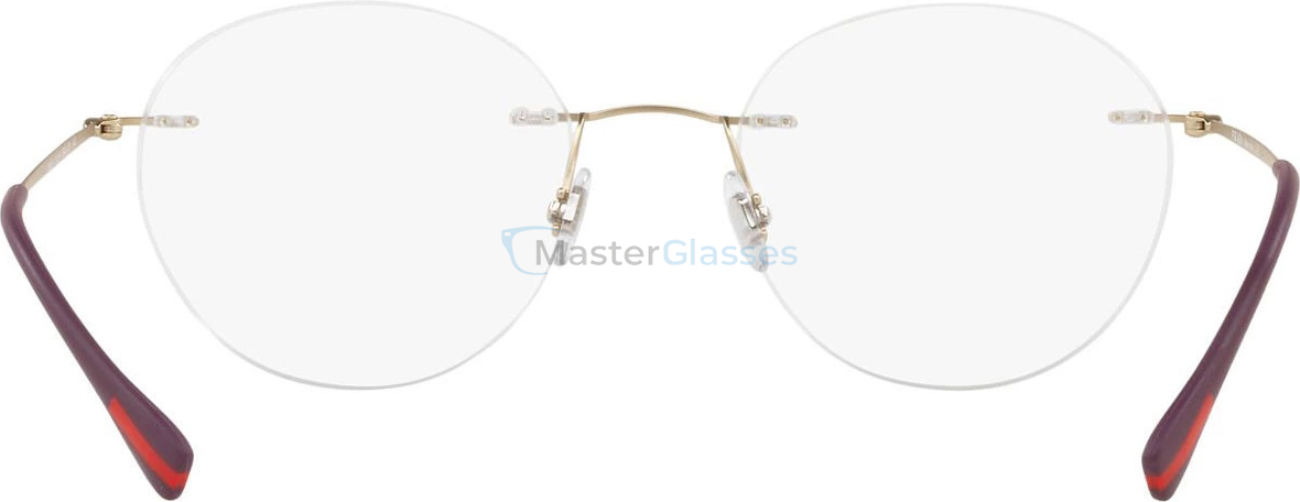  Prada Linea Rossa Lifestyle PS 52IV EAG1O1 Matte Pale Gold