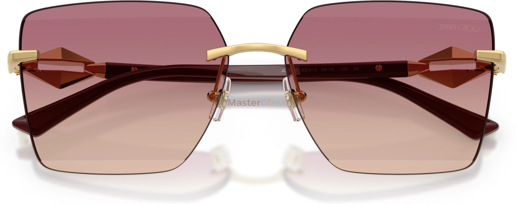 �������������� ���� Jimmy Choo JC4018 302413 Gold