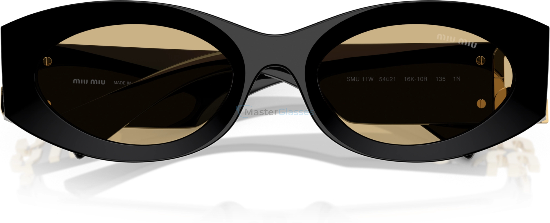   Miu Miu 0MU 11WS MU 11WS 16K10R Black