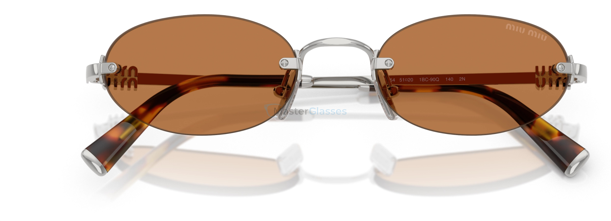   Miu Miu MU A54S 1BC90Q Silver