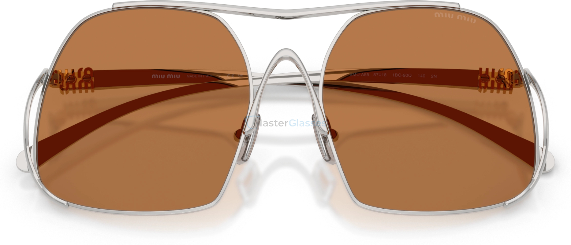   Miu Miu MU A55S 1BC90Q Silver