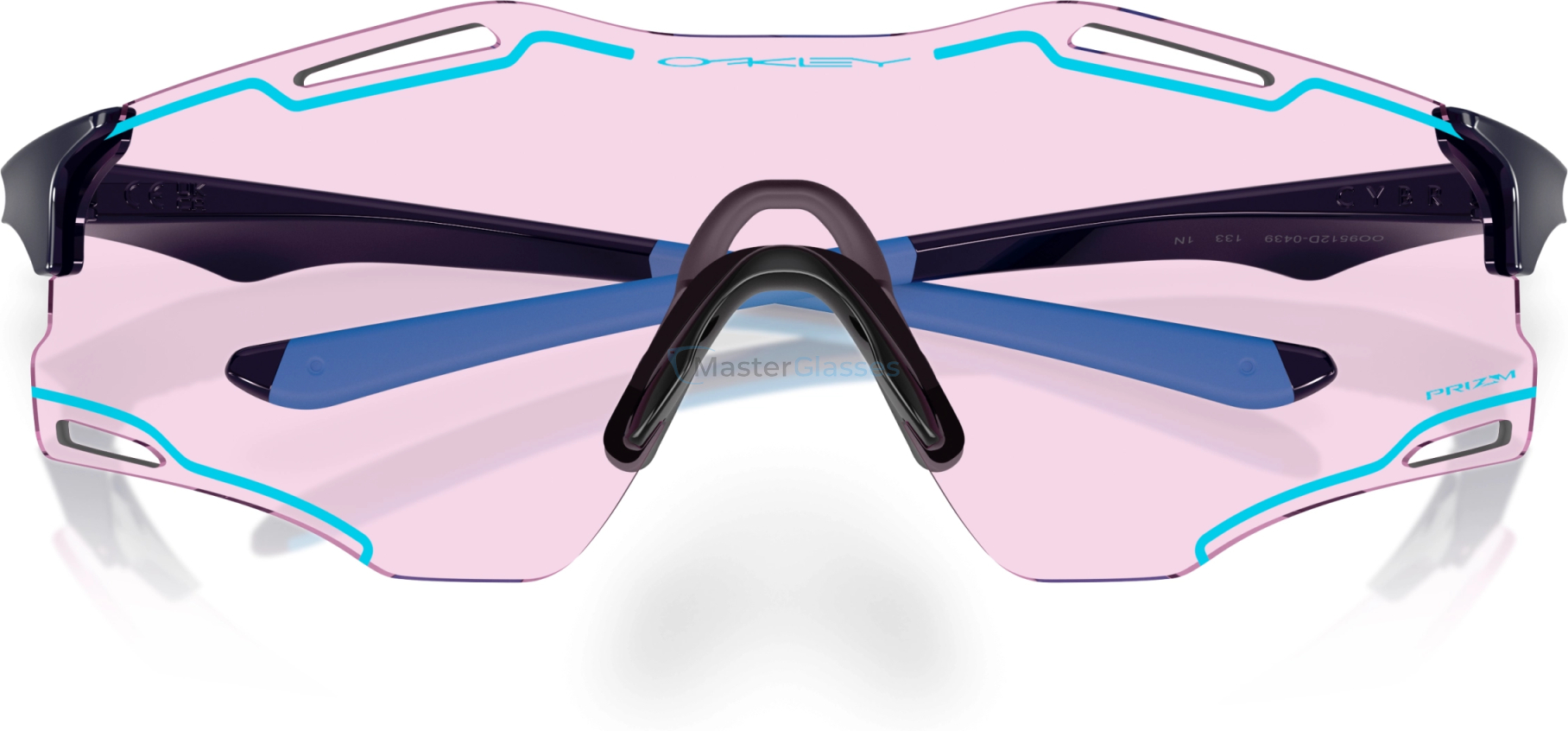   Oakley CYBR ZERO OO9512D 951204 Blue
