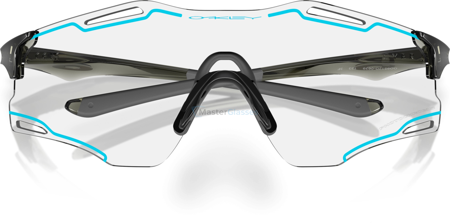   Oakley CYBR ZERO OO9512D 951206 Black