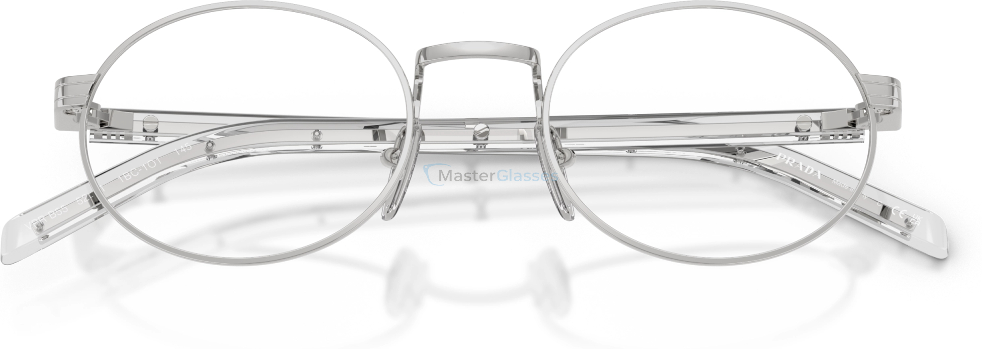  Prada PR B55V 1BC1O1 Silver