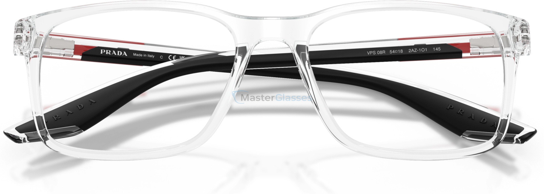  Prada Linea Rossa PS 08RV 2AZ1O1 Transparent