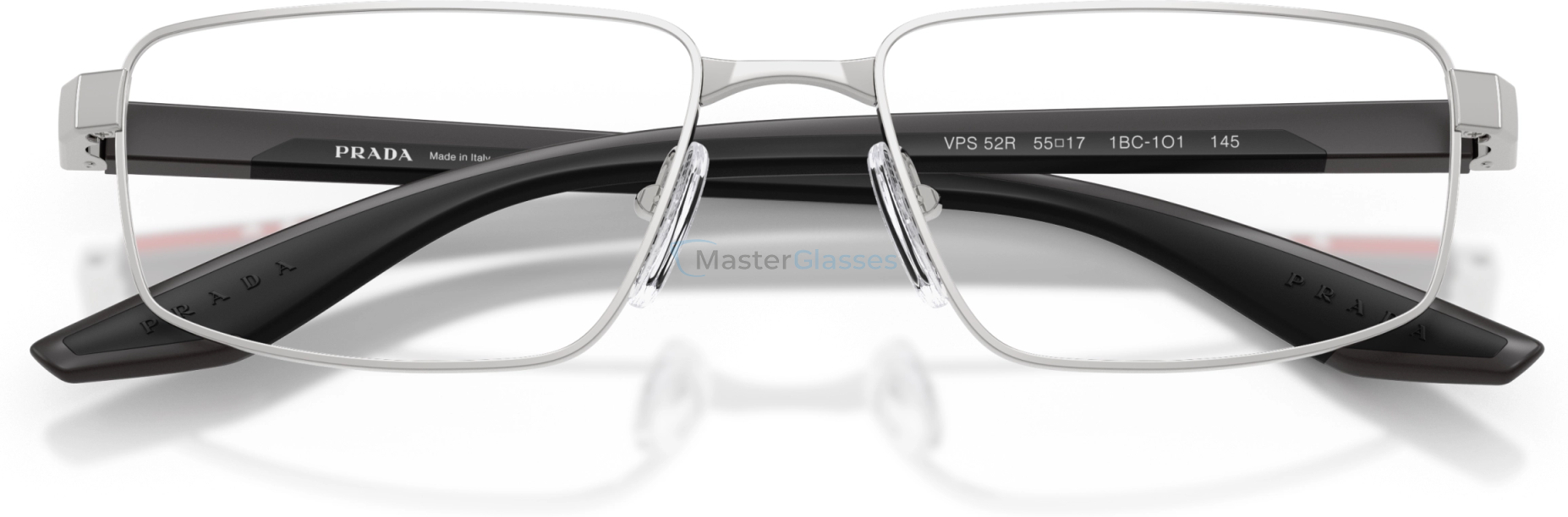  Prada Linea Rossa PS 52RV 1BC1O1 Silver
