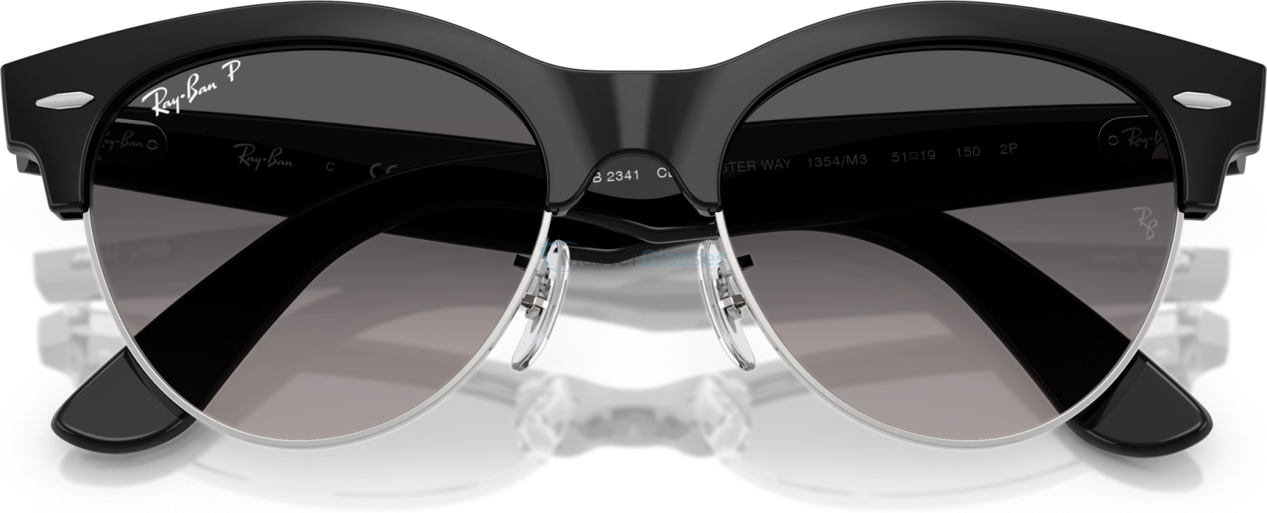   Ray-Ban CLUBMASTER WAY RB2341 1354M3 Black