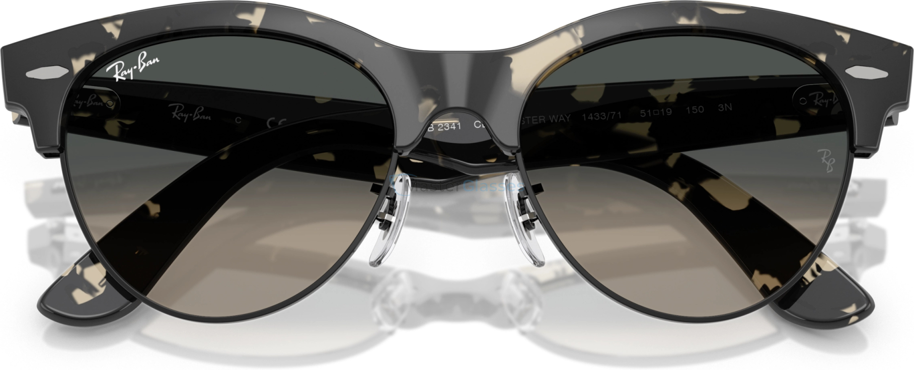   Ray-Ban CLUBMASTER WAY RB2341 143371 Havana