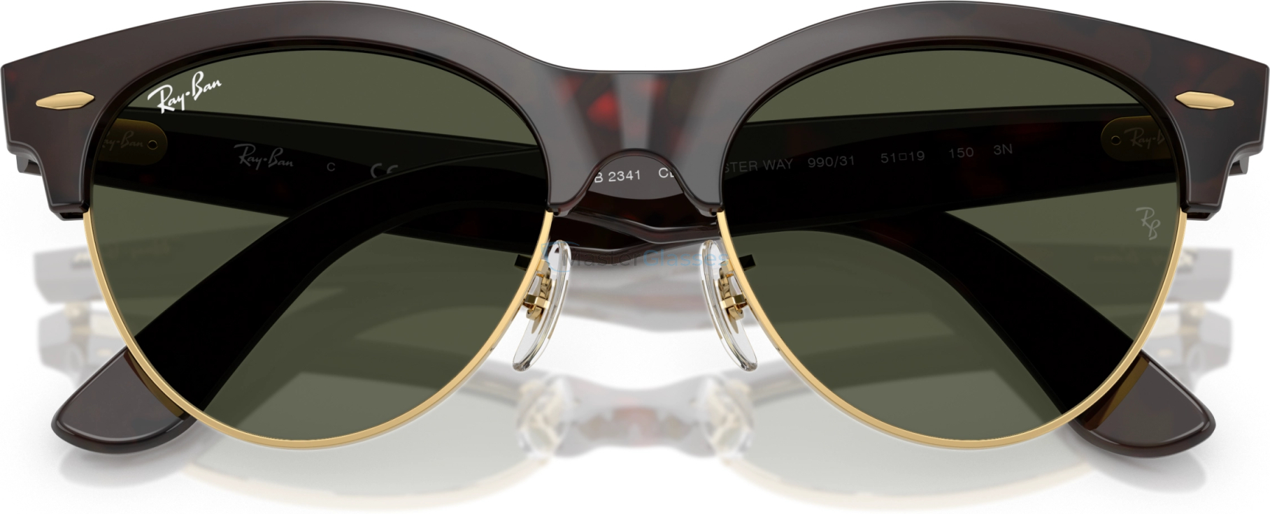   Ray-Ban CLUBMASTER WAY RB2341 990/31 Havana