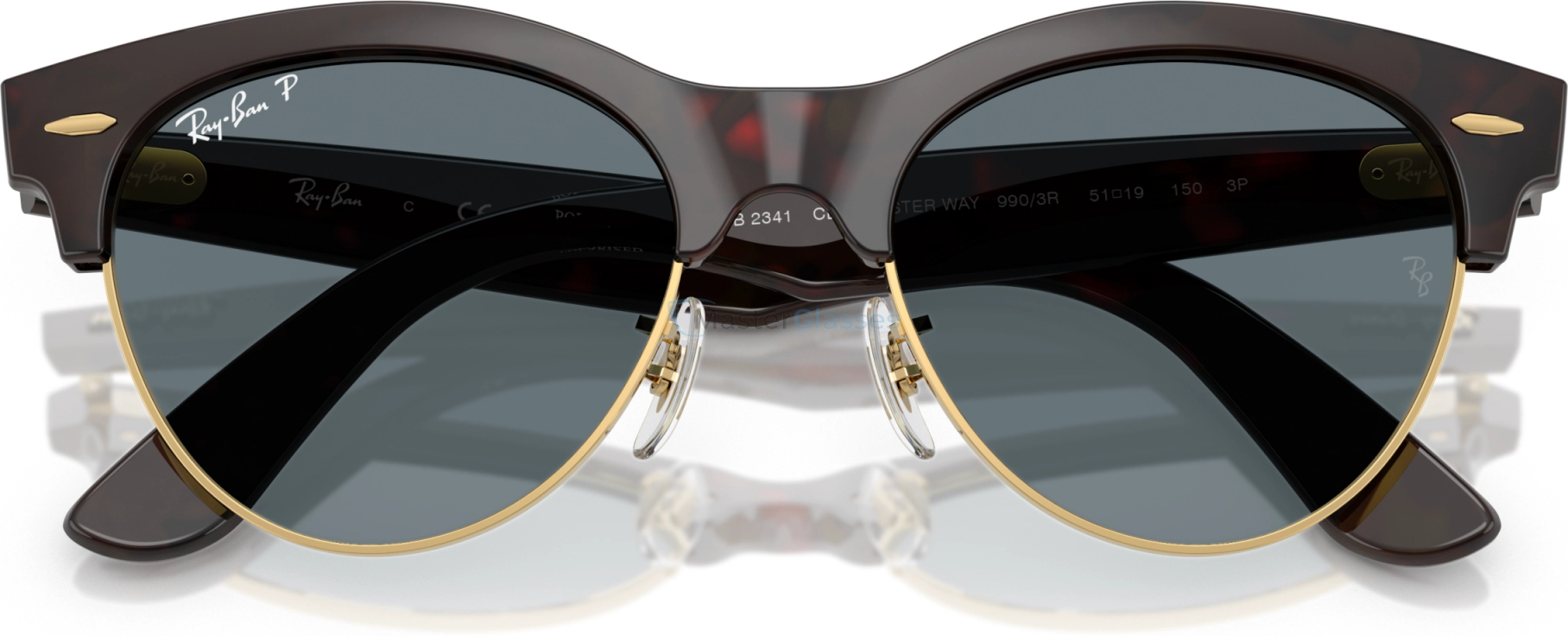   Ray-Ban CLUBMASTER WAY RB2341 990/3R Havana