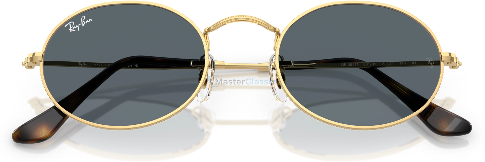   Ray-Ban OVAL RB3547N 001/R5 Gold