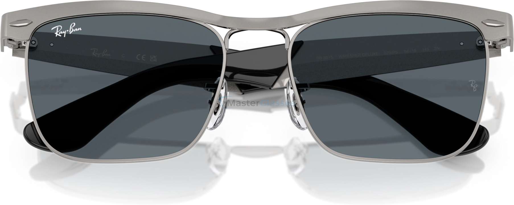   Ray-Ban WAYFARER DELUXE RB3875 029/R5 Gunmetal