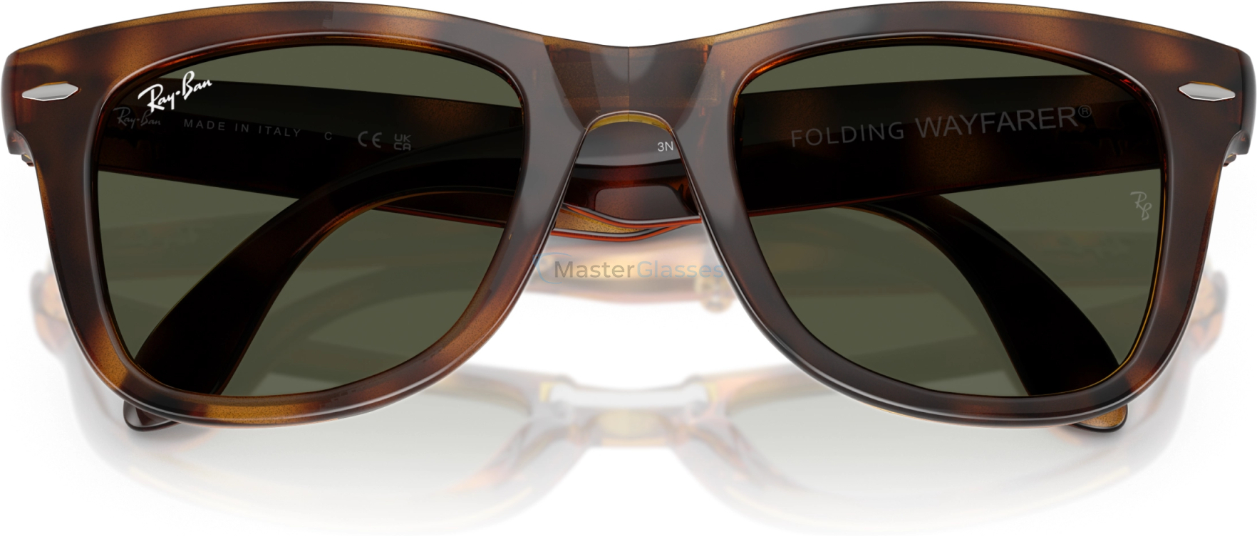   Ray-Ban FOLDING WAYFARER RB4105 710/31 Tortoise