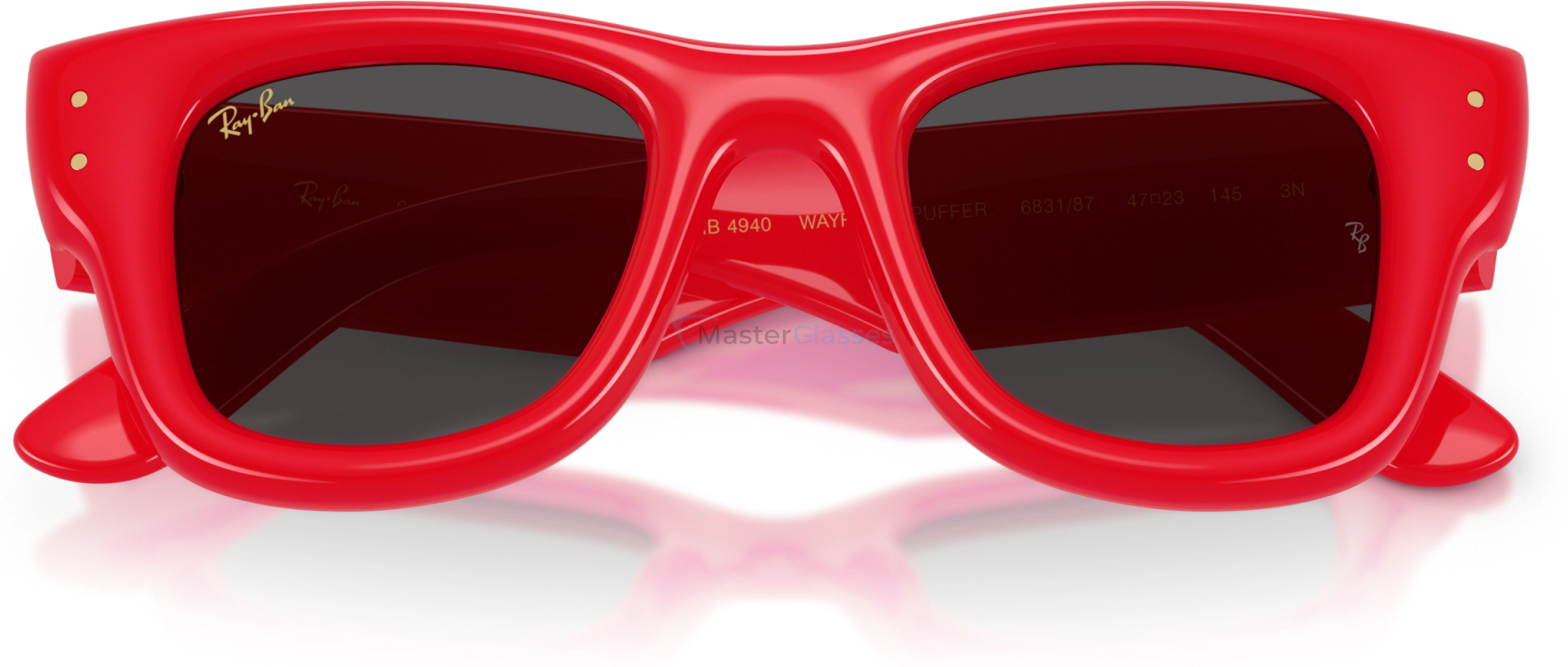 Солнцезащитные очки Ray-Ban WAYFARER PUFFER RB4940 683187 Red