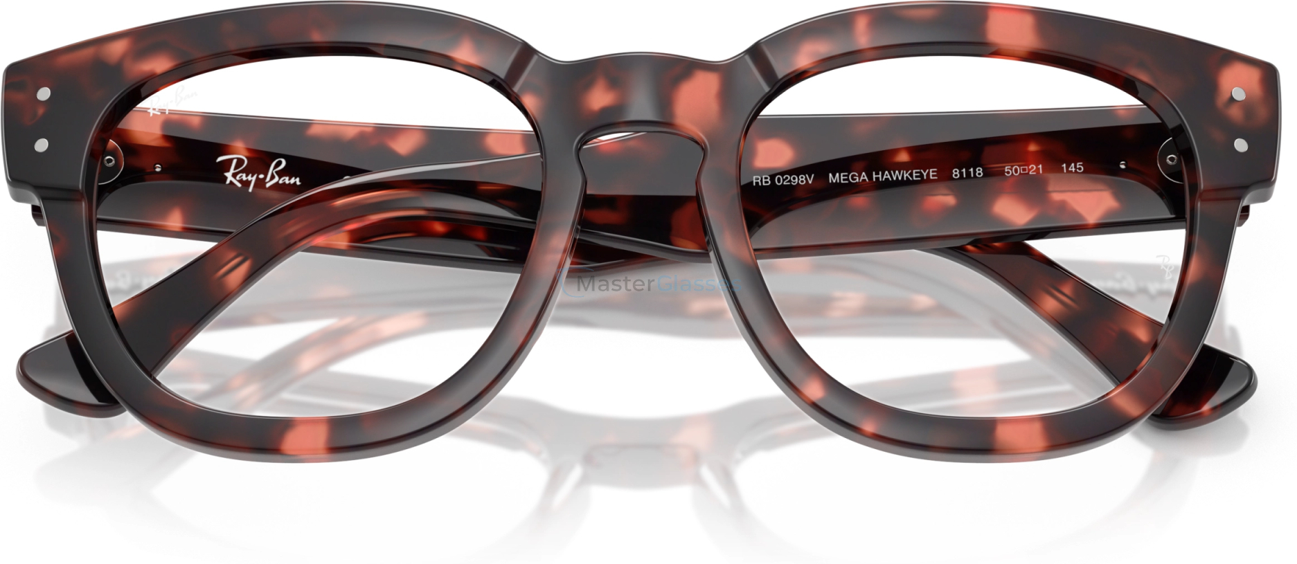  Ray-Ban MEGA HAWKEYE RX0298V 8118 Tortoise