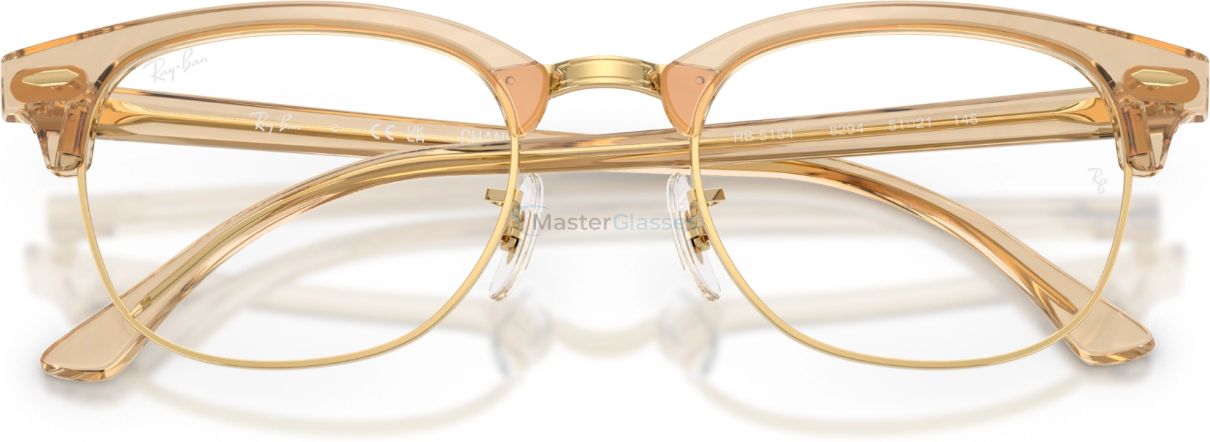  Ray-Ban CLUBMASTER RX5154 8294 Brown