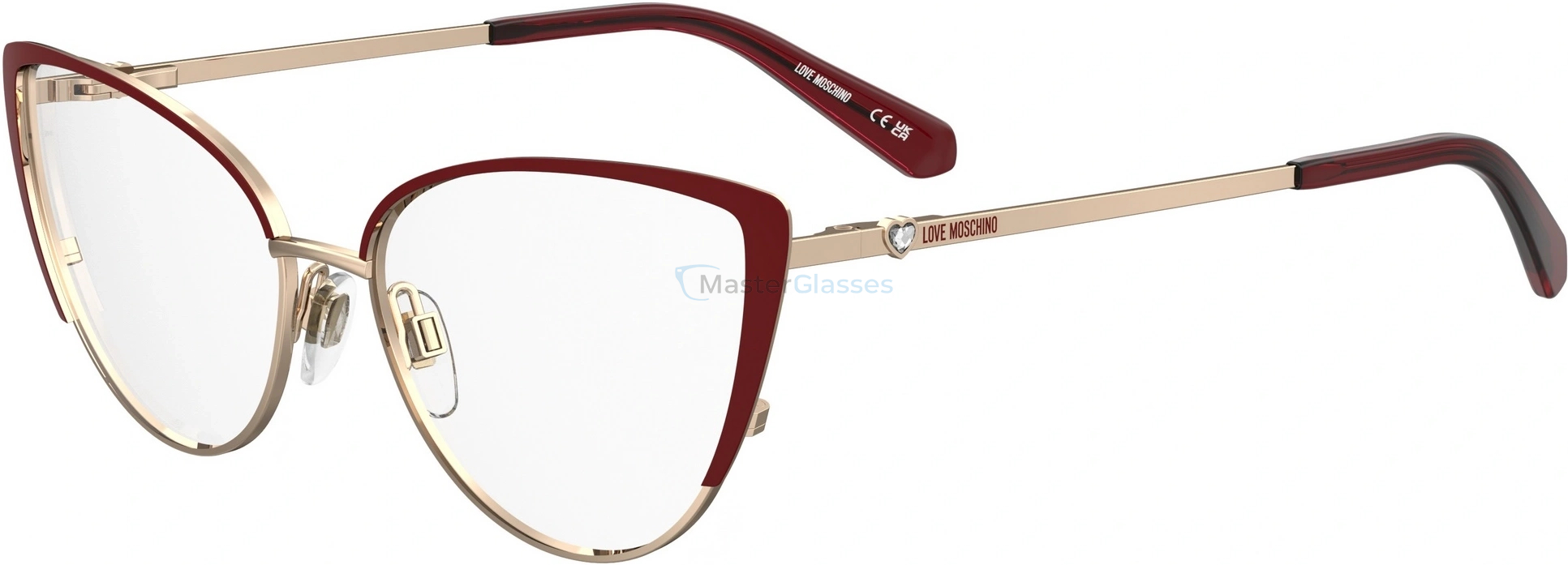  MOSCHINO LOVE MOL641 6K3 Burgundy Gold