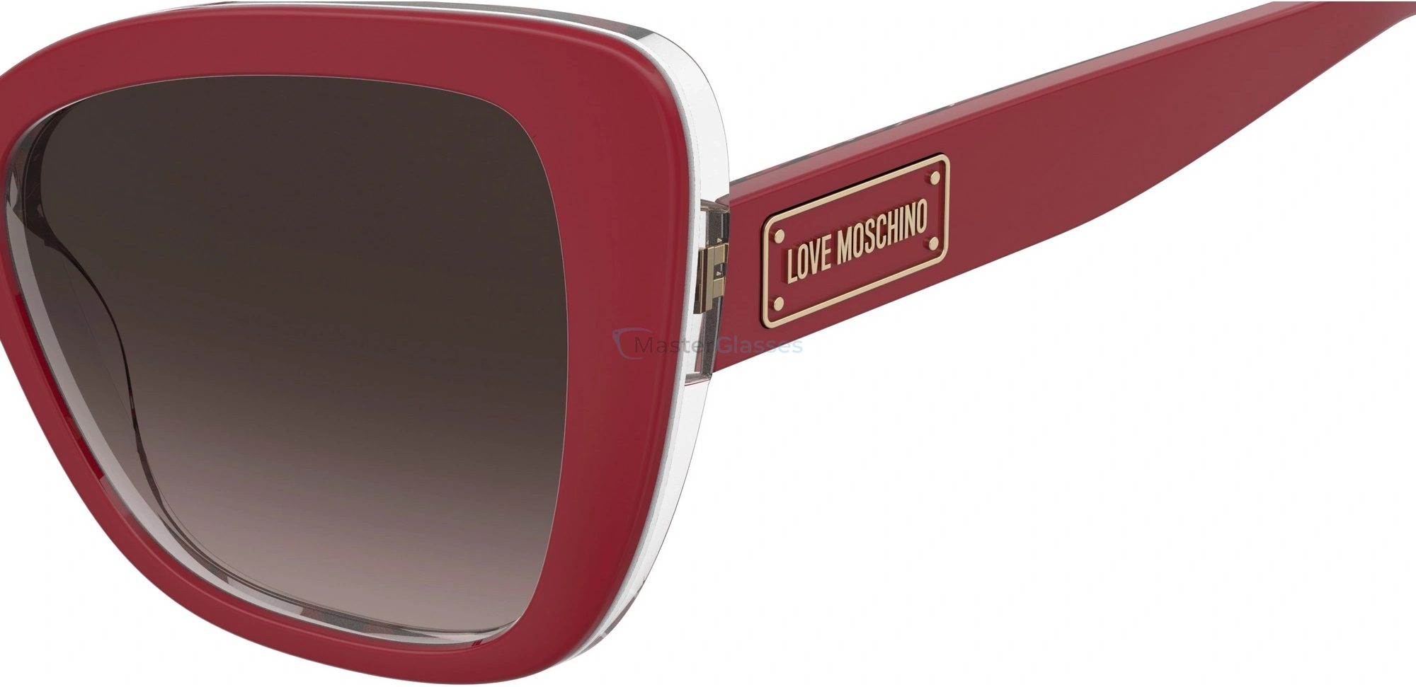   MOSCHINO LOVE MOL083/S SSC Red Pattern Red