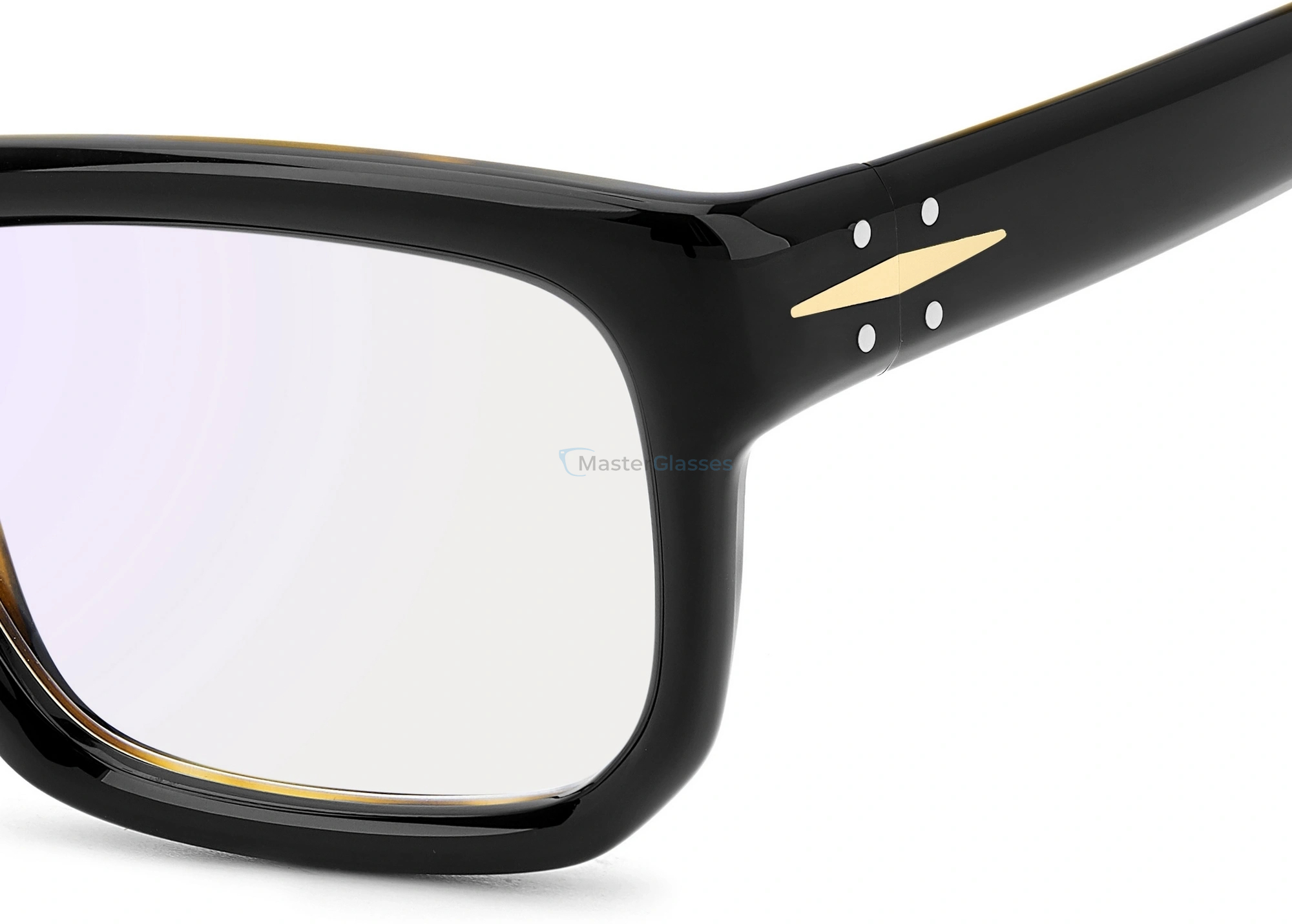  DAVID BECKHAM DB 7137 WR7 Black Havana