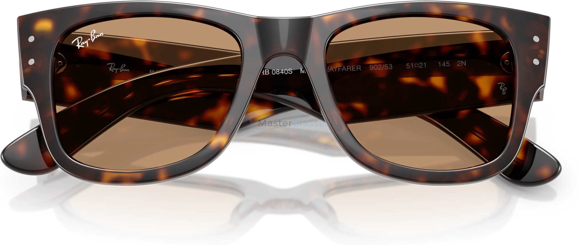   Ray-Ban MEGA WAYFARER RB0840S 902/53 Tortoise