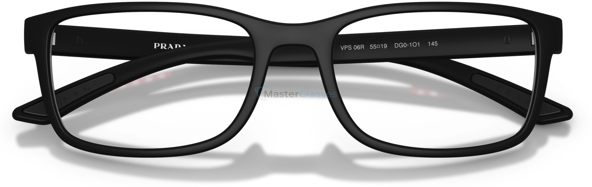  Prada Linea Rossa PS 06RV DG01O1 Black