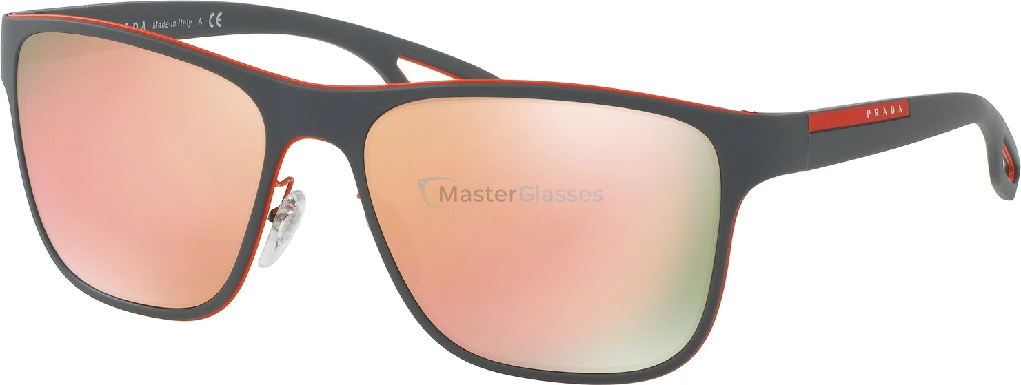 �������������� ���� Prada Linea Rossa Lj Silver PS 56QS VHL6Q2 Orange/grey Rubber